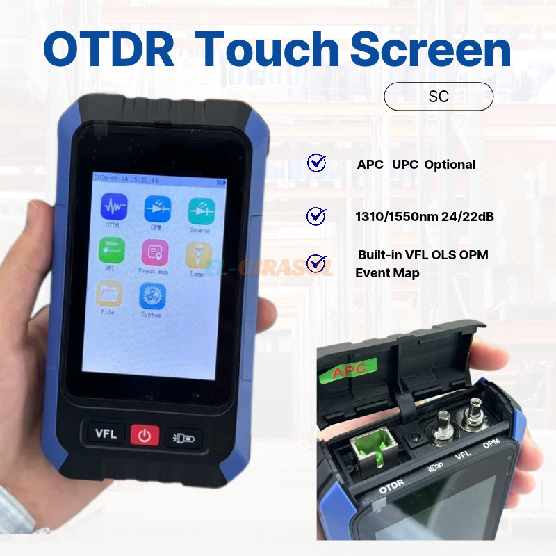 Optical Time Domain Reflectometer Otdr 1310 1550Nm - 80km OTDR Optisches Zeitbereichsreflektometer 1310/1550nm Dual-Wellenlänge